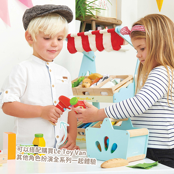 英國 Le Toy Van - 超市結帳櫃台玩具組
