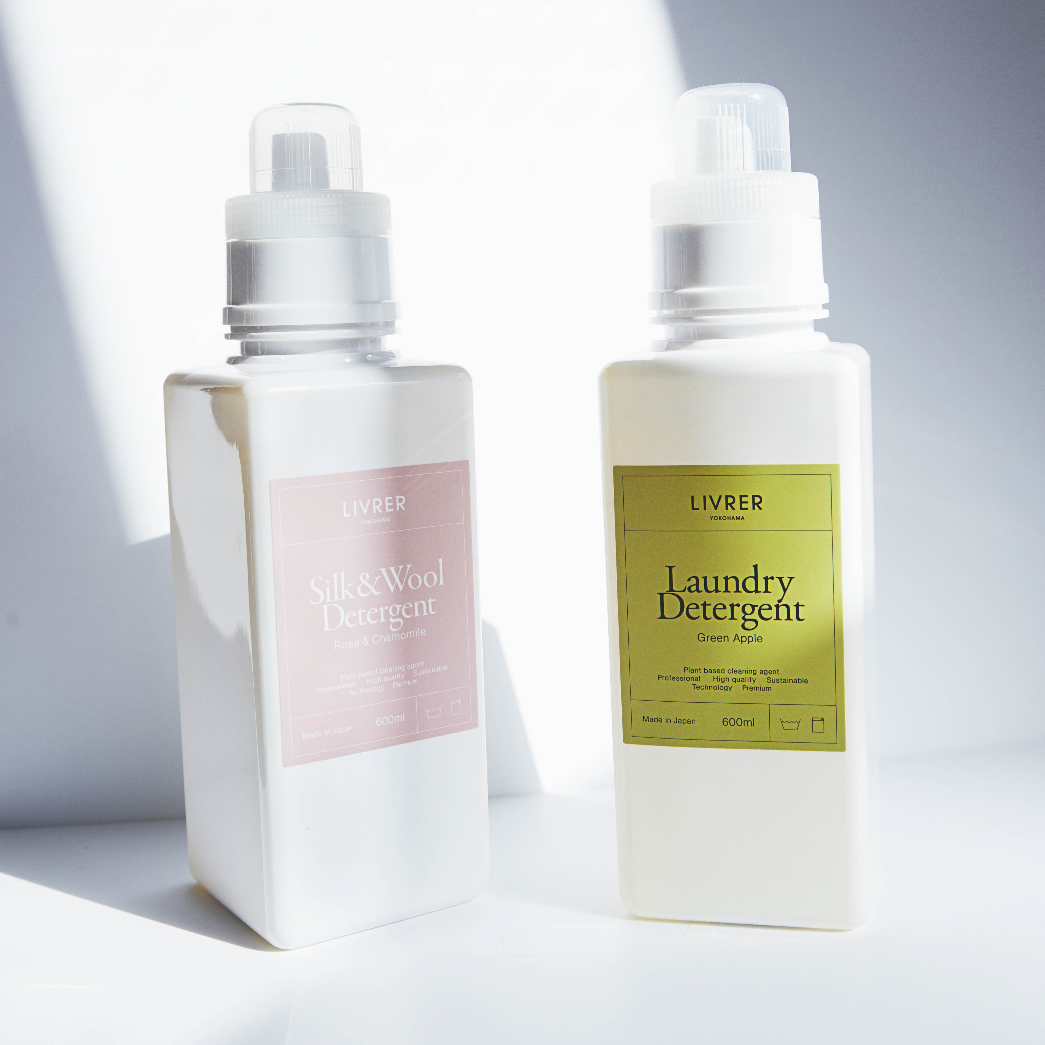 日本 LIVRER 麗芙 - 日常全效洗衣精 - 青蘋果 GREEN APPLE-600ml