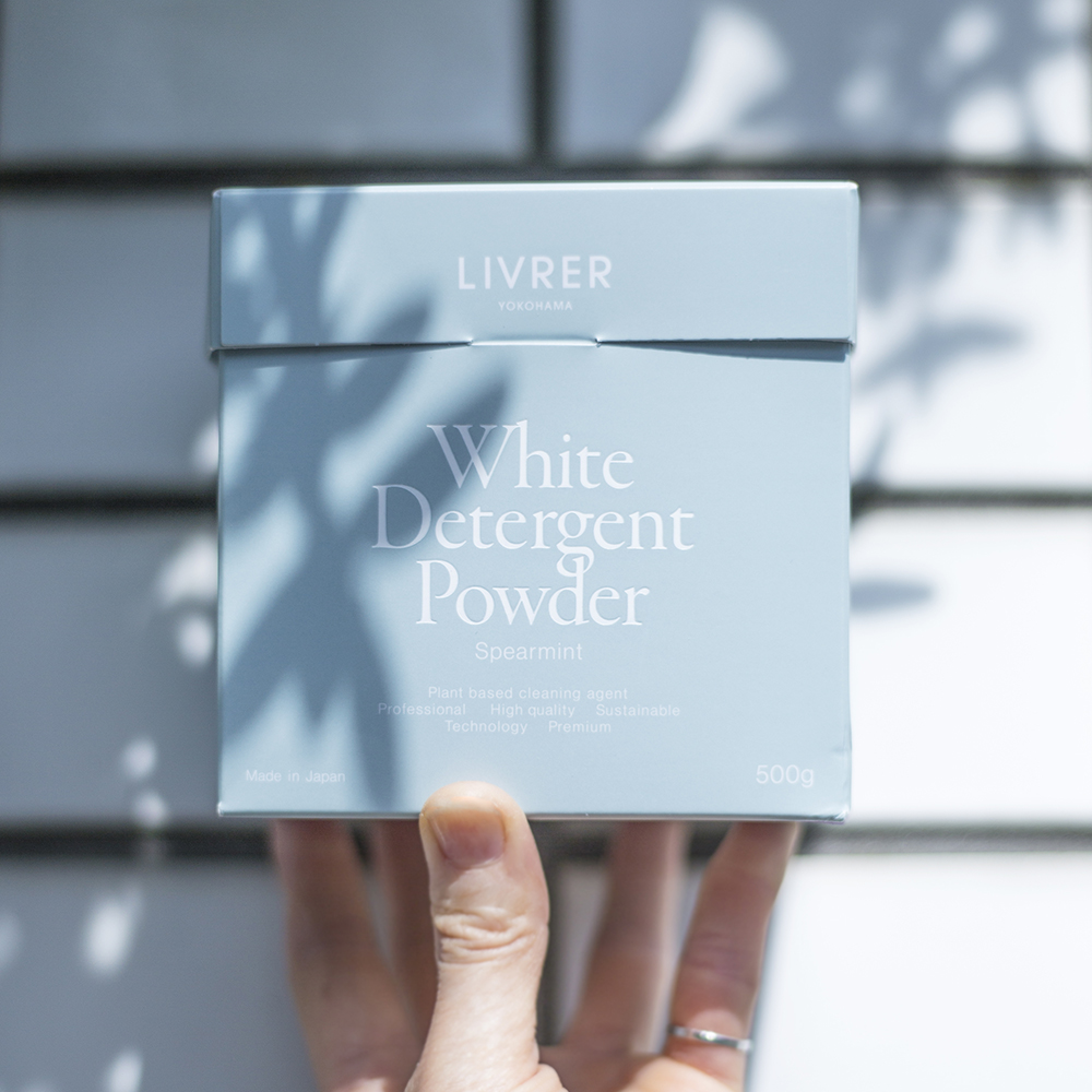 日本 LIVRER 麗芙 - 淨白專用洗衣粉-500g
