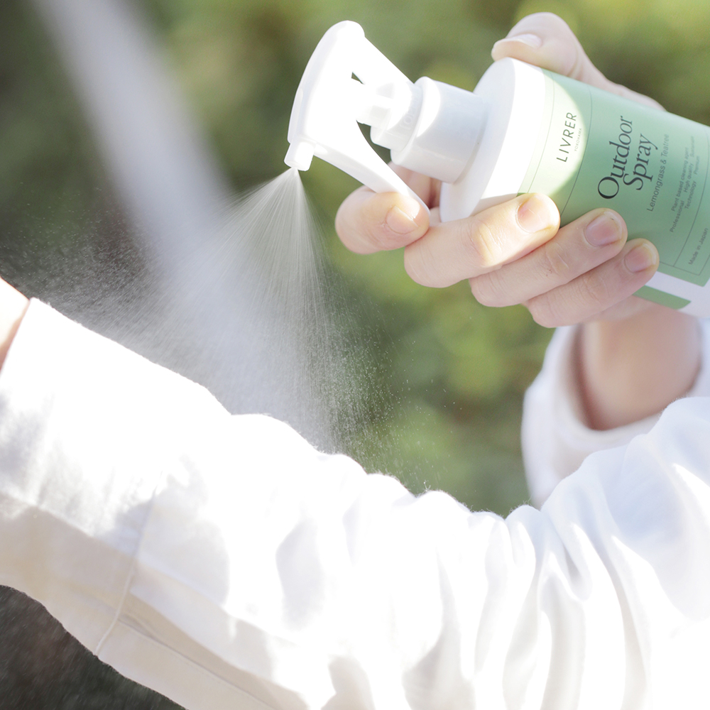日本 LIVRER 麗芙 - 戶外防蟲噴霧衣物用-150ml