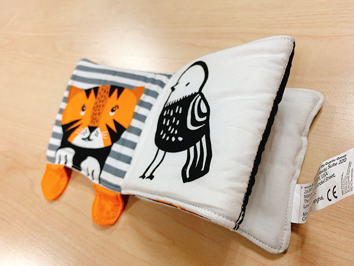 Tiptoe Tiger: Baby's First Soft Book 踮腳走的小老虎：寶寶的第一本布書