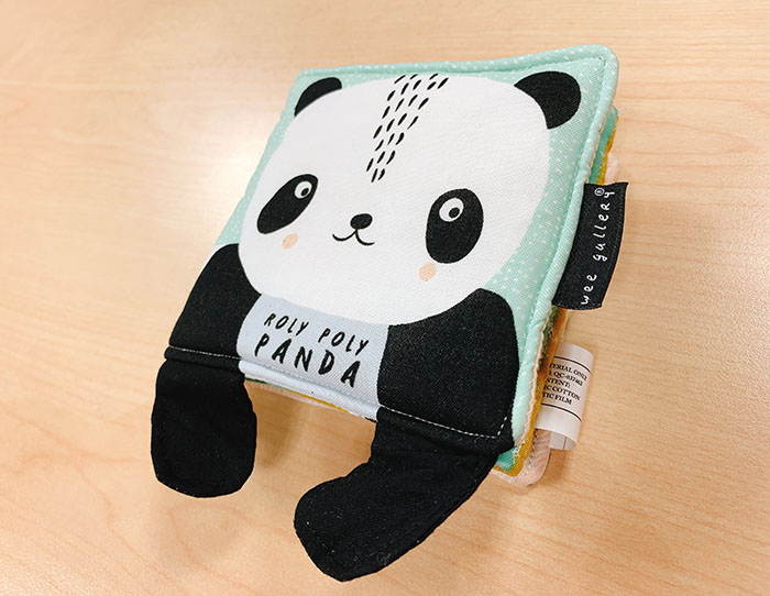 Roly Poly Panda: Baby's First Soft Book 翻滾小熊貓：寶寶第一本布書