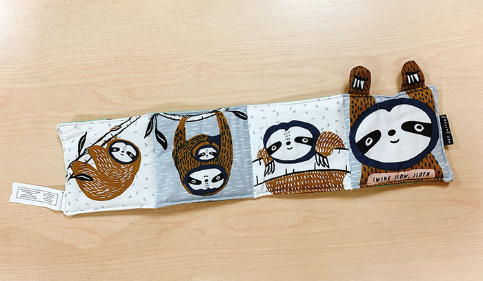 Swing Slow, Sloth: Baby's First Soft Book 慢慢小樹懶：寶寶第一本布書