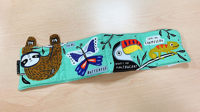 Swing Slow, Sloth: Baby's First Soft Book 慢慢小樹懶：寶寶第一本布書