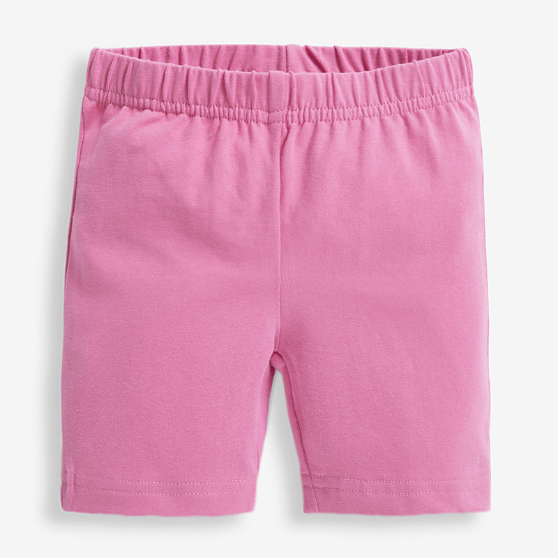 英國 JoJo Maman BeBe - 超優質嬰幼兒/兒童100% 純棉鬆緊帶短褲2入組-粉色碎花