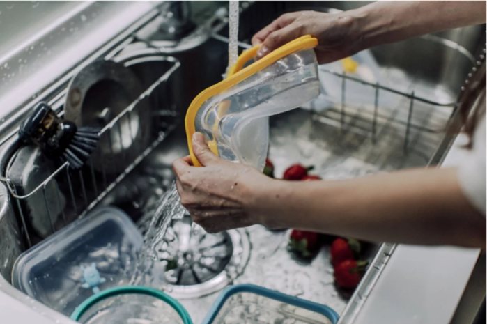 仁舟淨塑｜矽密盒2.0 長形綠矽龜600ml