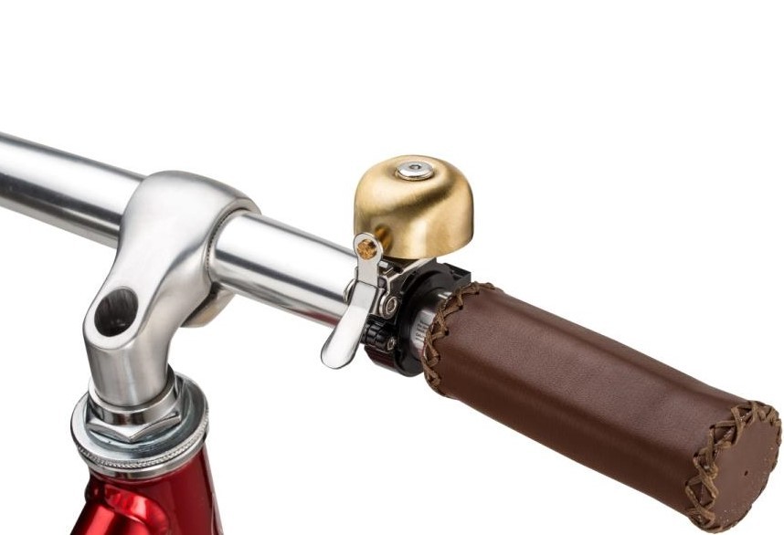 Chelston bikes - 復古美型車鈴-金色-車鈴x1 , 厚墊片x 1 , 薄墊片 x 1 , L型板手