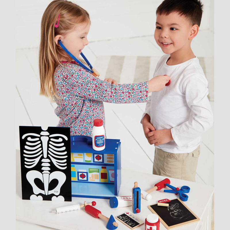 英國 JoJo Maman BeBe - 家家酒/角色扮演玩具-小小醫生