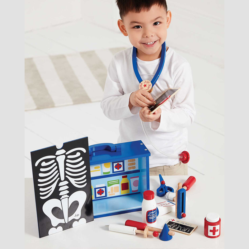 英國 JoJo Maman BeBe - 家家酒/角色扮演玩具-小小醫生