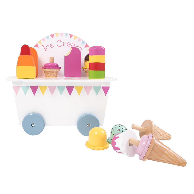 英國 JoJo Maman BeBe - 家家酒/角色扮演玩具-冰淇淋餐車