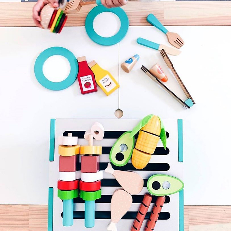 英國 JoJo Maman BeBe - 家家酒/角色扮演玩具-串串燒烤