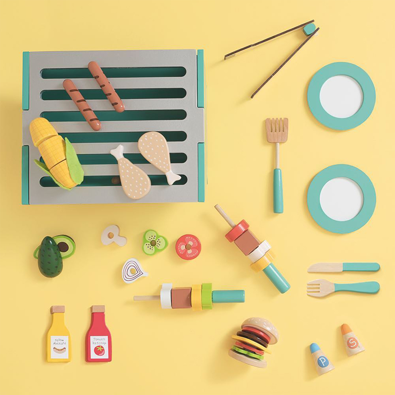 英國 JoJo Maman BeBe - 家家酒/角色扮演玩具-串串燒烤