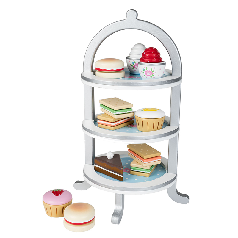 英國 JoJo Maman BeBe - 家家酒/角色扮演玩具-下午茶/點心架