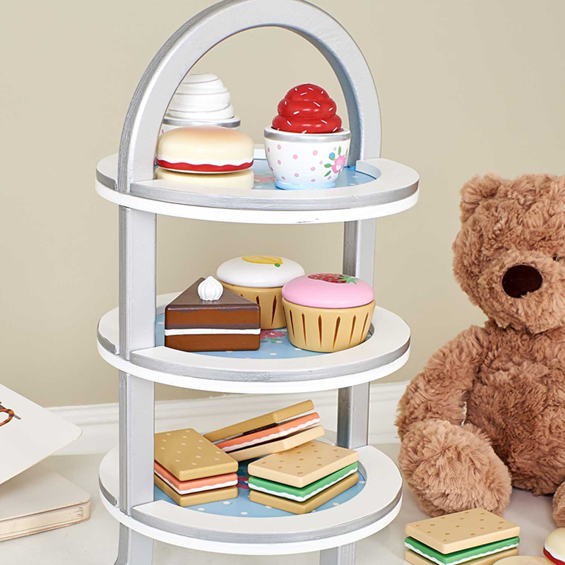 英國 JoJo Maman BeBe - 家家酒/角色扮演玩具-下午茶/點心架