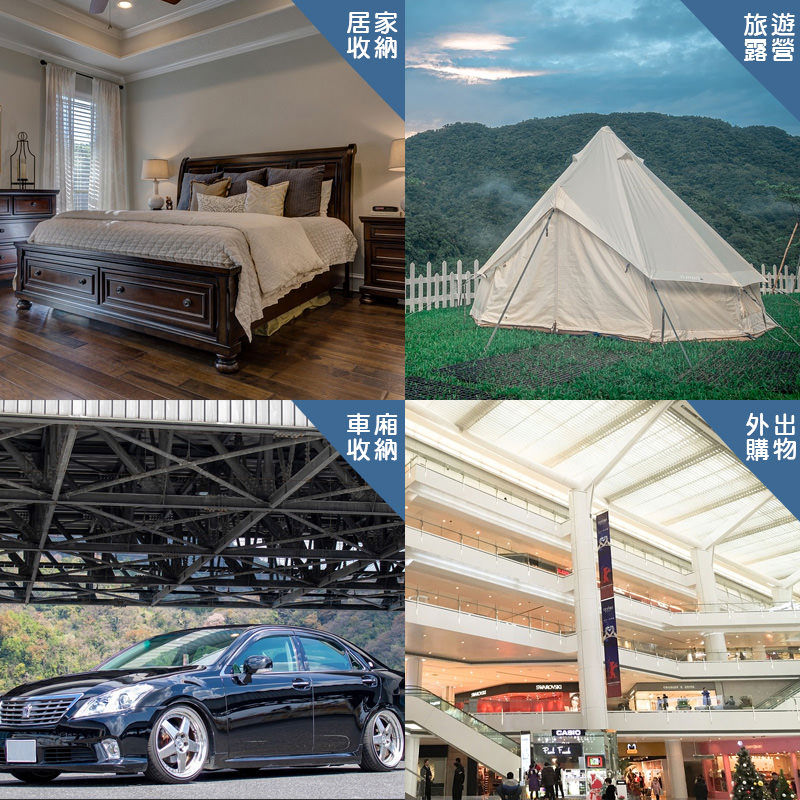 英國 Rex London - 衣物/棉被超大多功能防水環保收納袋/萬用袋-蝴蝶花園