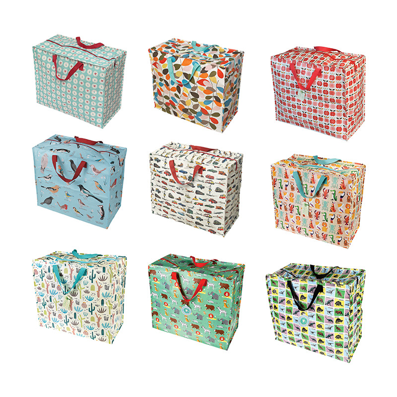 英國 Rex London - 衣物/棉被超大多功能防水環保收納袋/萬用袋-動物樂隊