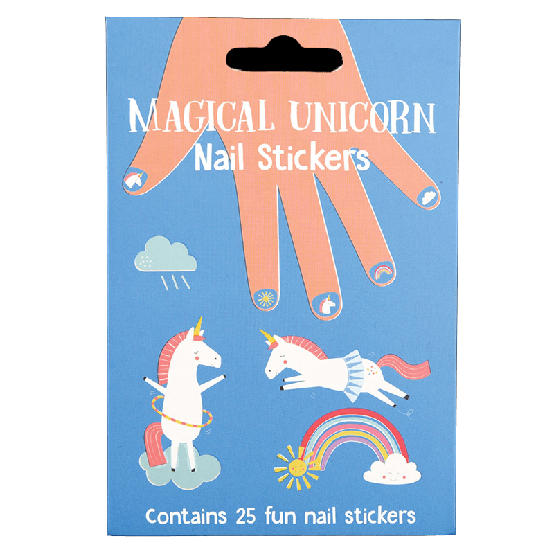 英國 Rex London - 指甲貼紙25張-獨角獸