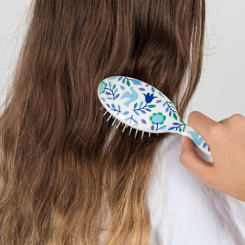 英國 Rex London - 動物造型梳子-藍鴿子