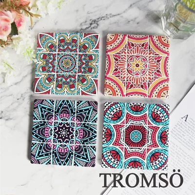 TROMSO - 羅馬花磚杯墊隔熱墊-4入組-G402