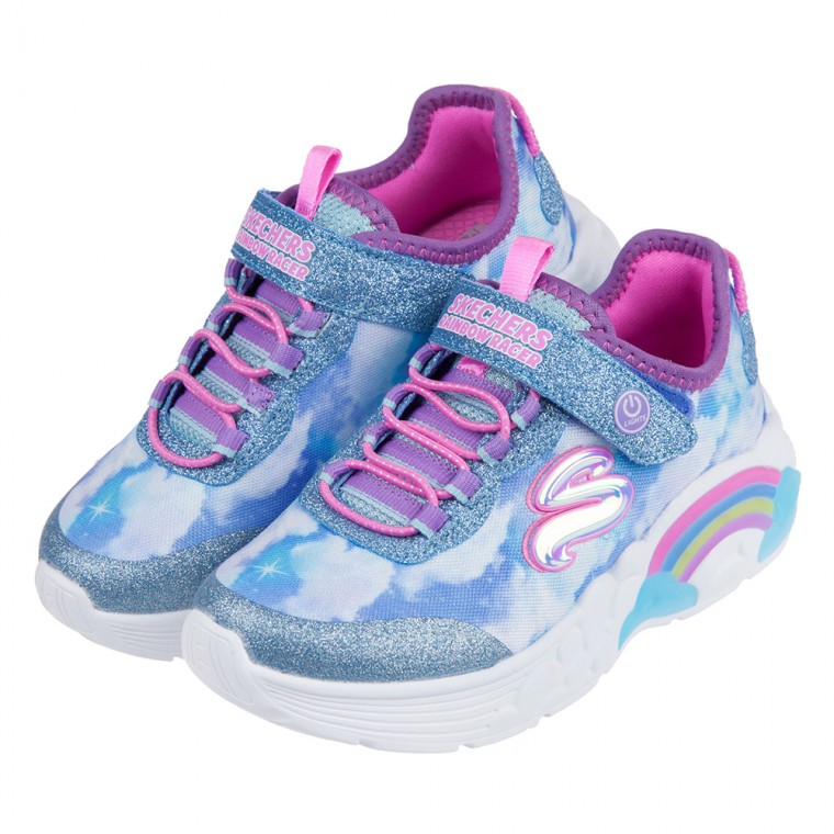 SKECHERS - 彩虹兒童電燈運動鞋