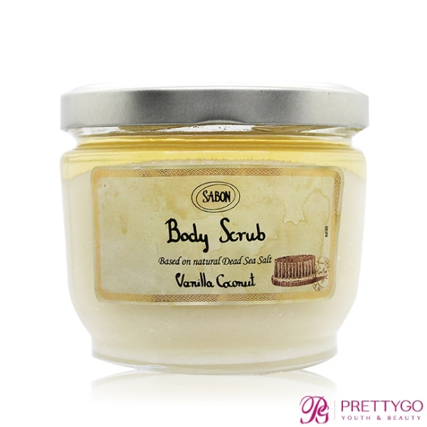 SABON 香草椰子身體磨砂膏(600g)-國際航空版【美麗購】