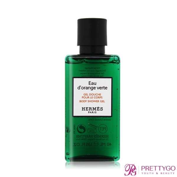 HERMES 愛馬仕 D'Orange Verte 橘綠之泉沐浴精(40ml)-國際航空版【美麗購】