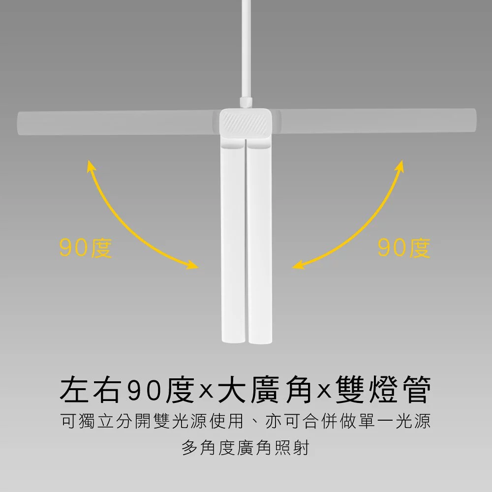 KINYO - 觸控親子共讀夾燈-PLED4195