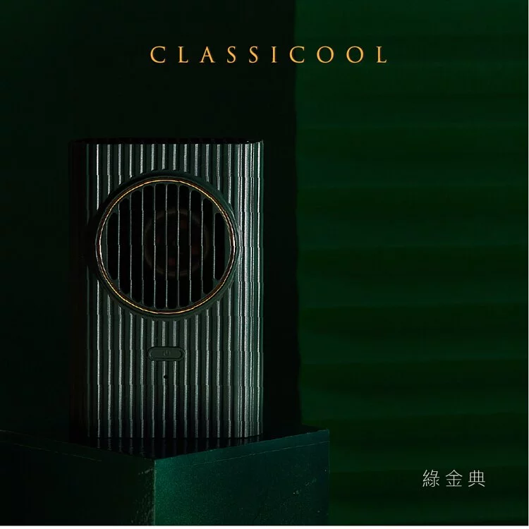 KINYO - 復刻3用輕巧掛脖扇(UF-176)-粉曖昧 (W83xH125xD30 mm)