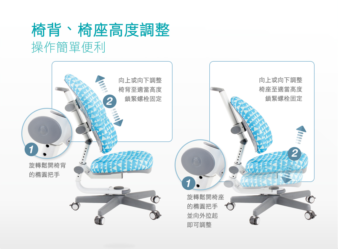 大將作 kid2youth - BABO C 成長椅-粉紅