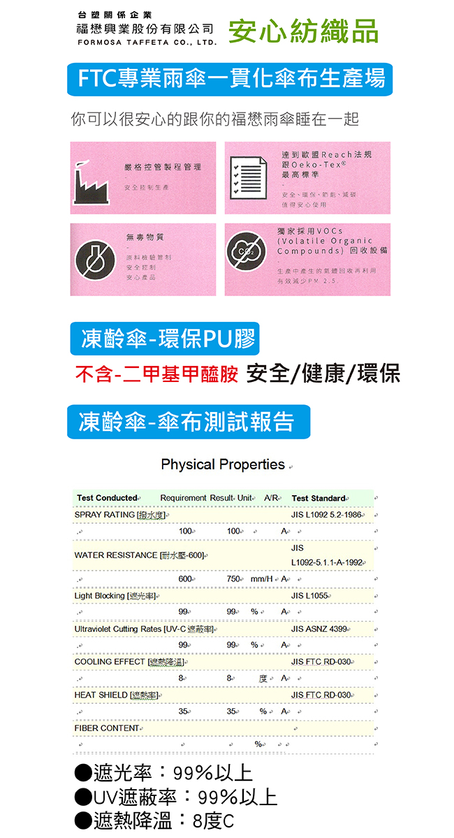 Rainstory - -8°降溫凍齡個人加大自動傘-紫戀花卉-自動開收傘