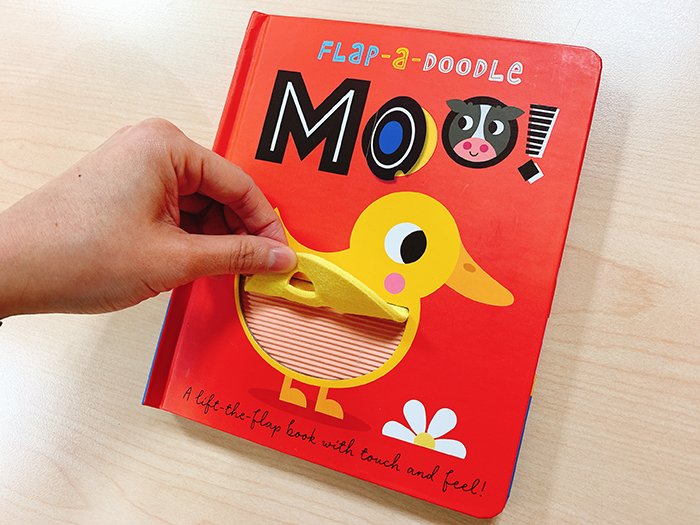 Touch and Explore Flap-a-Doodle Moo! 農場動物猜猜看（翻翻觸摸書）