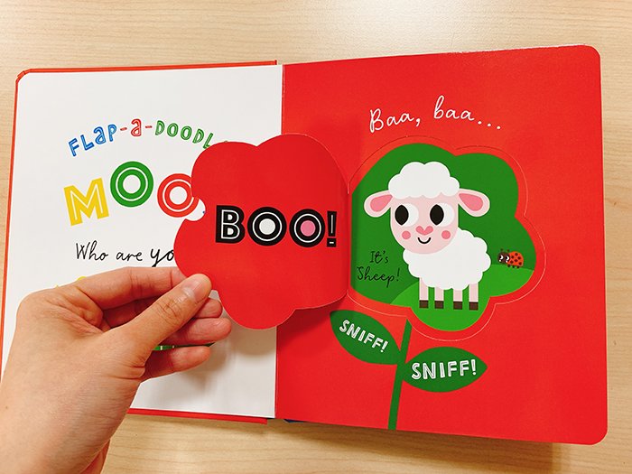 Touch and Explore Flap-a-Doodle Moo! 農場動物猜猜看（翻翻觸摸書）