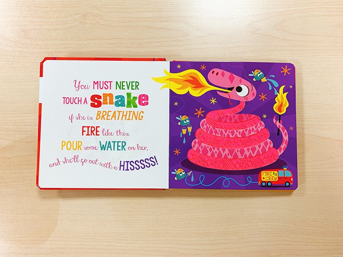 Never Touch a Snake! 沒摸過的大蛇（觸摸書）