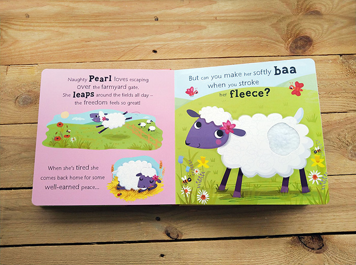 Cow Says Moo-Noisy Touch and Feel 寶寶的農場體驗 (觸摸書)