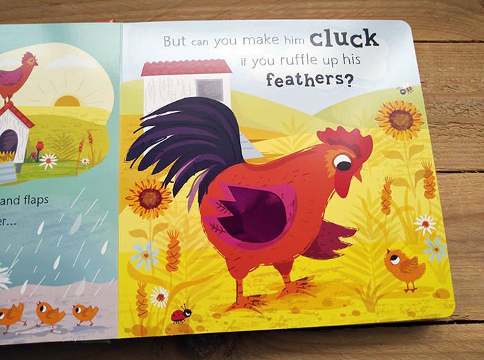 Cow Says Moo-Noisy Touch and Feel 寶寶的農場體驗 (觸摸書)