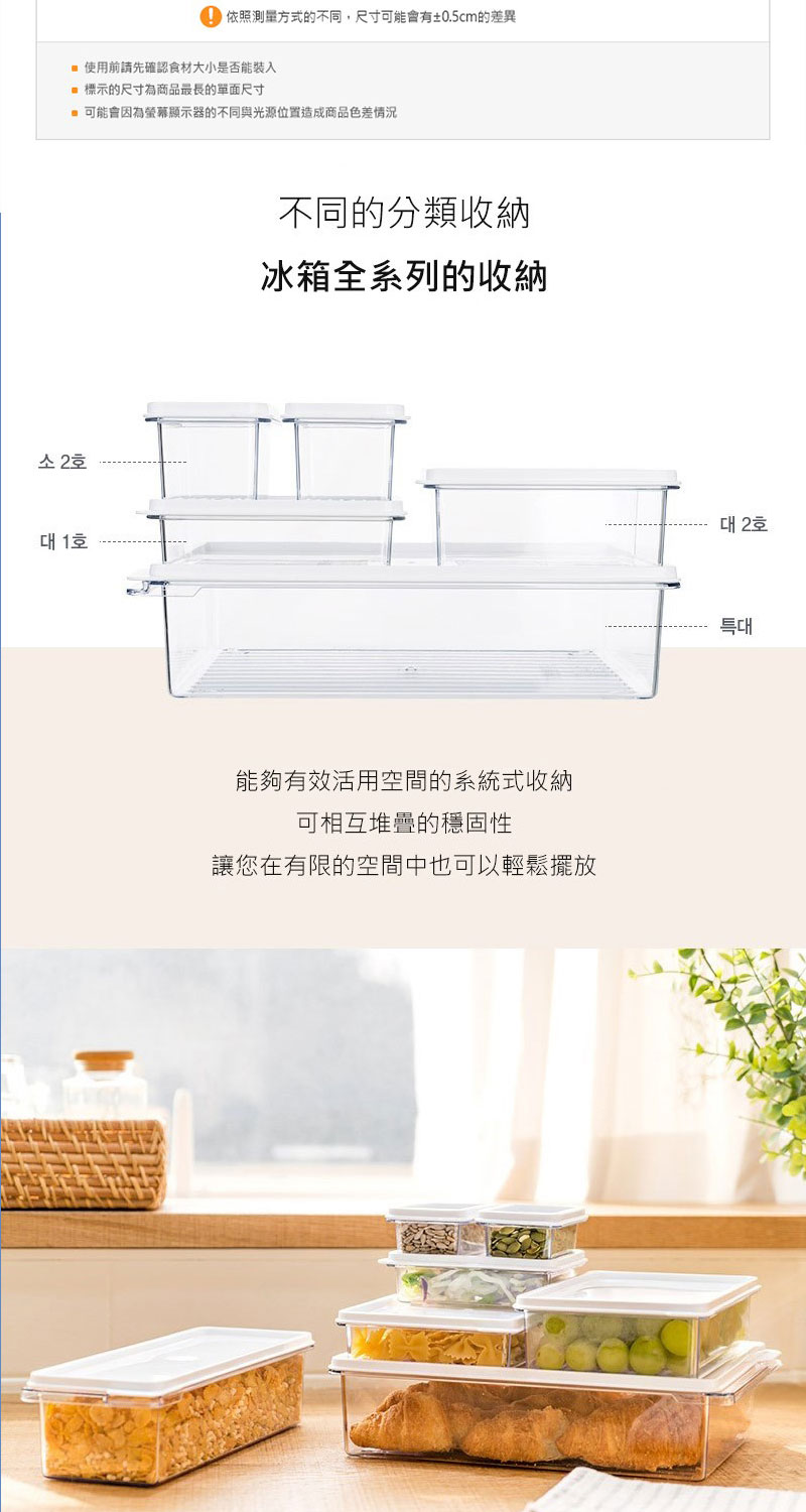 韓國昌信生活 - SENSE冰箱全系列收納盒-獨家限定C組-共9件