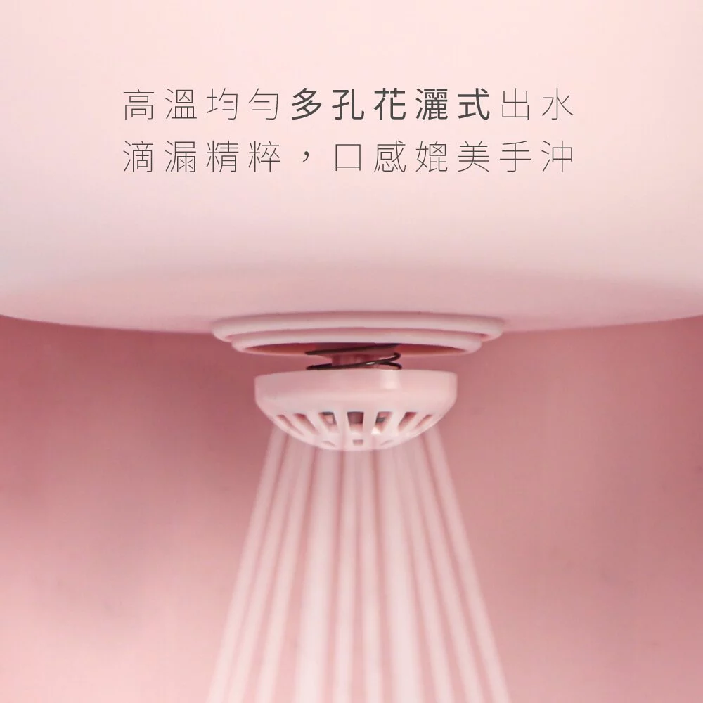 KINYO - 四杯滴漏式咖啡機(CMH-7530)-粉色 (W228xH251xD146 mm)