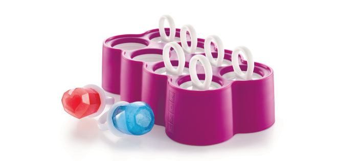 美國 ZOKU - 鑽戒冰棒模具組 (22x12x8cm)-8入