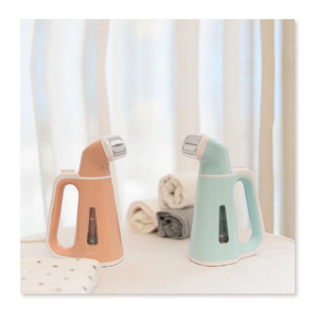 KINYO - 手持小巧蒸氣掛燙機 (HMH-8460)-粉色 (W90xH143xD224 mm)