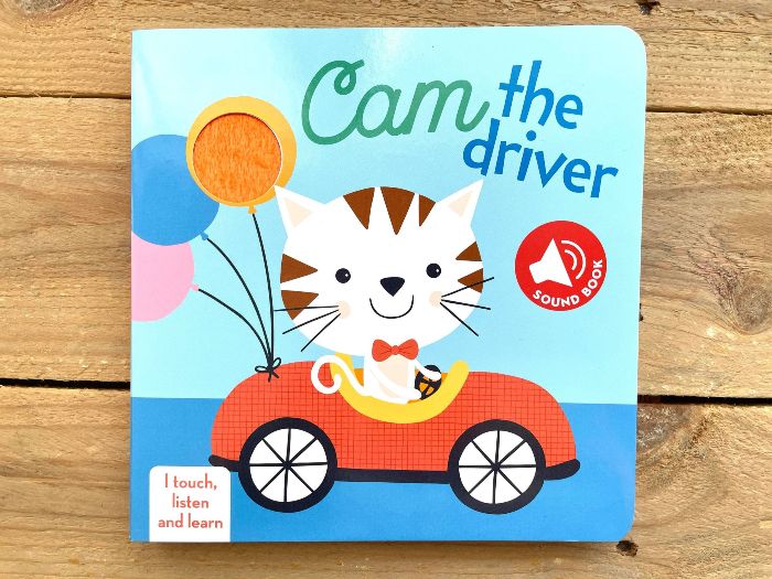 Cam the Driver 卡姆小司機（觸摸音效書）