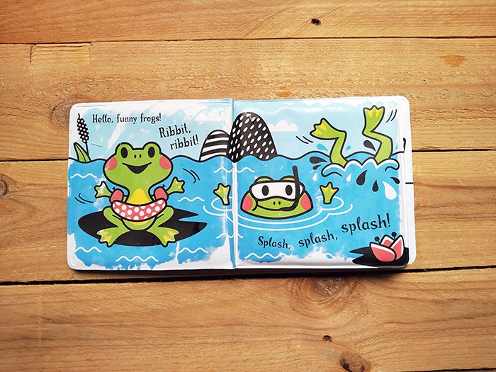 Bath Time: First Baby Days 洗澡時光：寶寶初體驗（變色洗澡書）