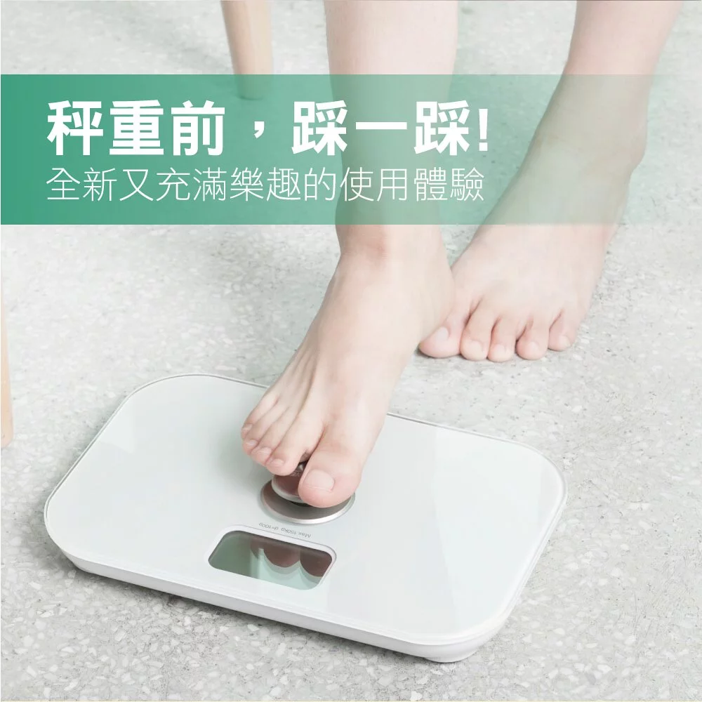 KINYO - 迷你環保免電池體重計 (DS-6588) (W254xH169xD26 mm)