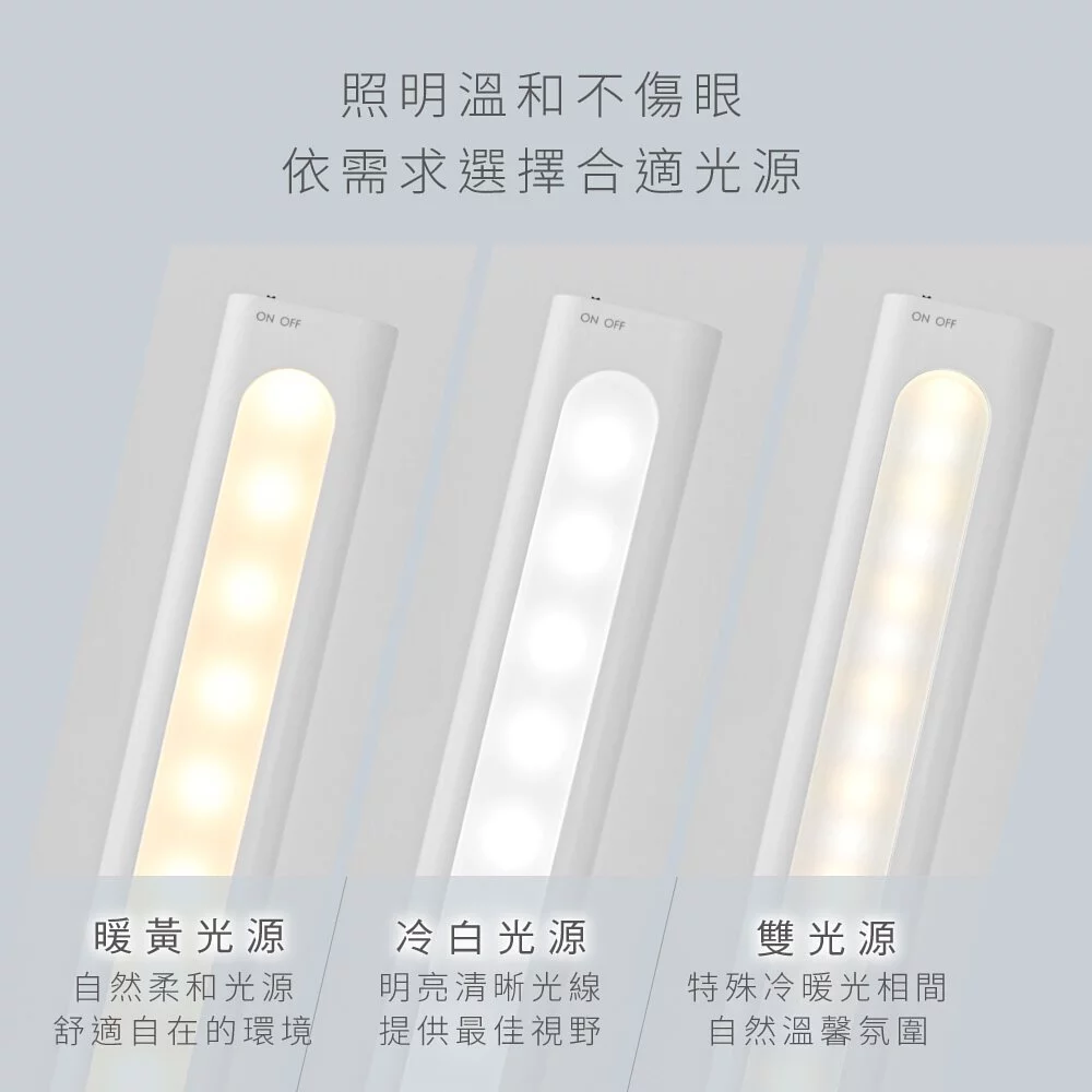 KINYO - 磁吸式無線觸控LED燈 (LED-3452) (W350xH48xD40 mm)