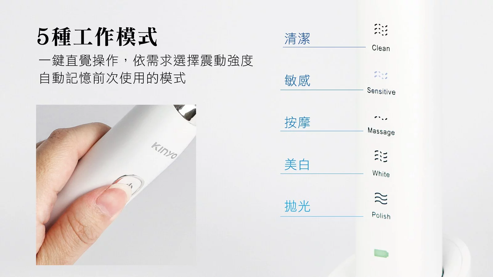 KINYO - 音波電動牙刷(ETB-850) (W29xH248xD29mm(含刷頭) W52xH43xD58mm(充電底座))