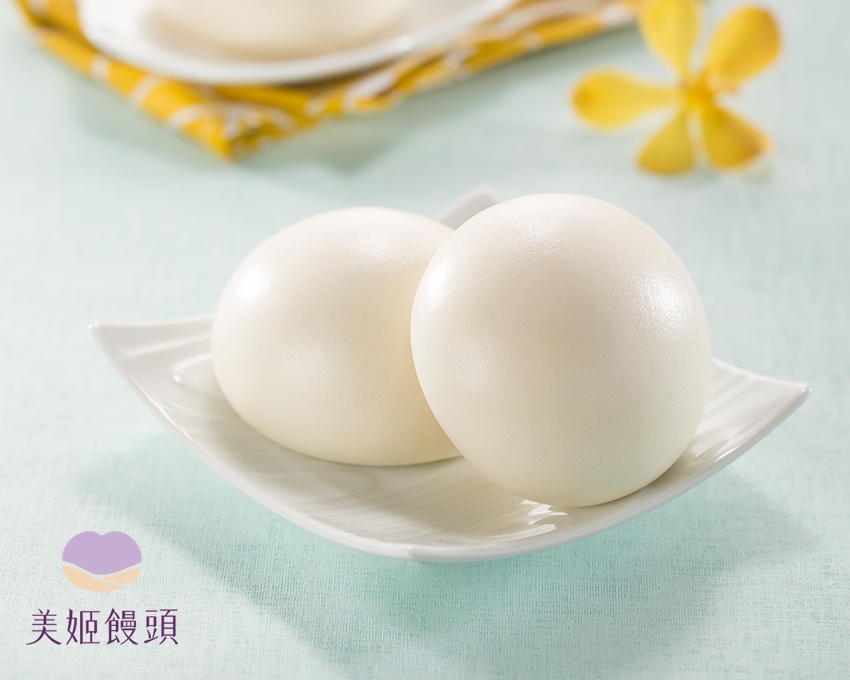 美姬饅頭 - 美姬嚴選白玉鮮乳饅頭-6入-40g/顆