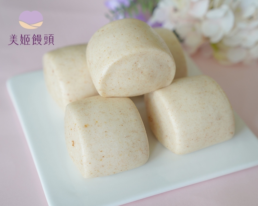 美姬饅頭 - 美姬嚴選胚芽全麥鮮乳饅頭-6入-50g/顆