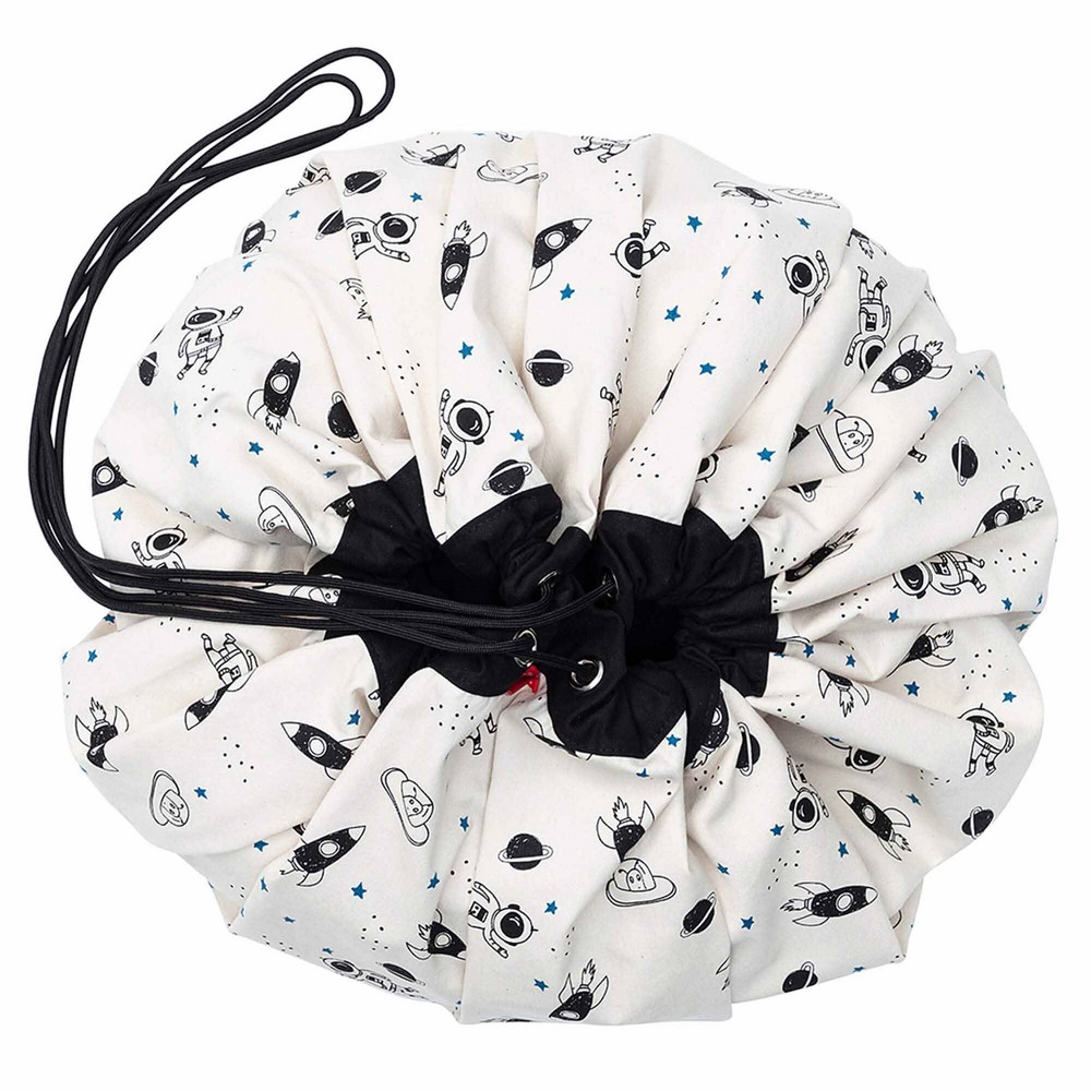 比利時 Play & Go - 玩具整理袋-夜光外太空-展開直徑 140cm/產品包裝 24.5×21.5×5.5cm