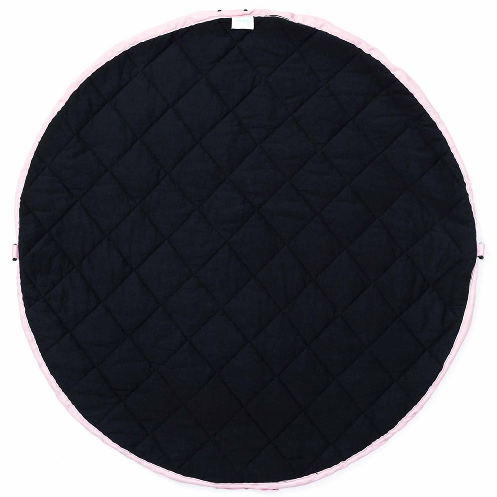 比利時 Play & Go - 玩具整理袋(柔棉系列)-花花世界-展開直徑 120cm/重量 950g/產品包裝 29x26x11cm