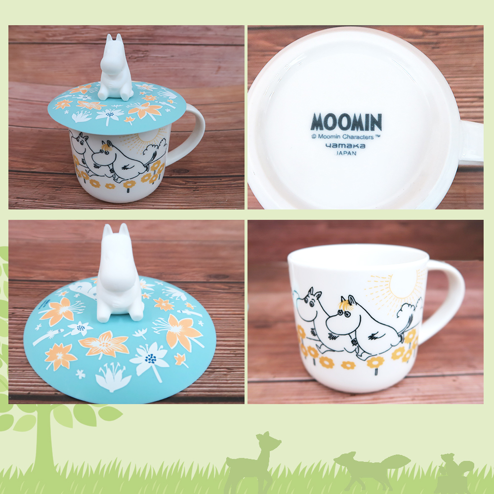 日本山加 yamaka - moomin 嚕嚕米彩繪陶瓷馬克杯禮盒-嚕嚕米-MM3001-11P