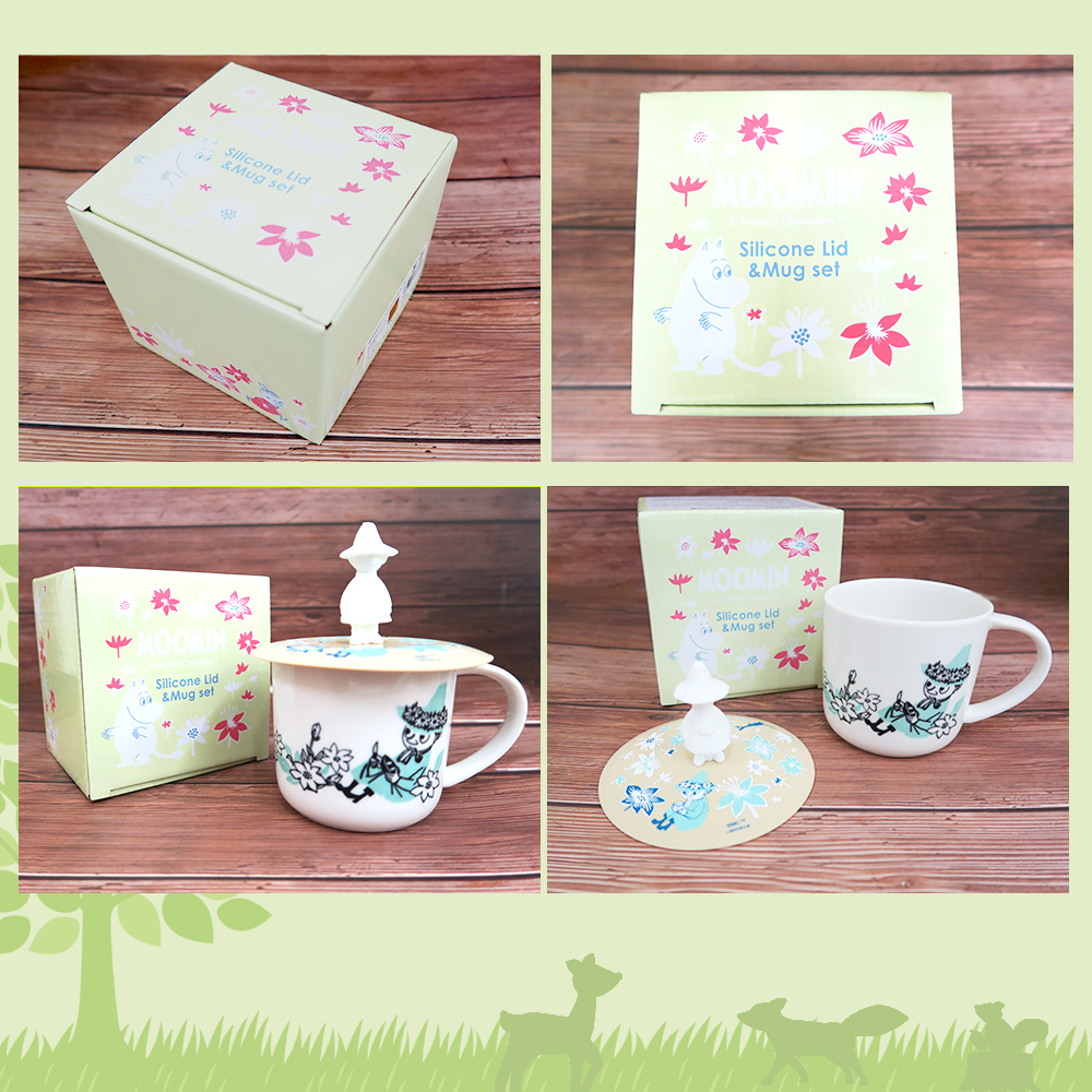 日本山加 yamaka - moomin 嚕嚕米彩繪陶瓷馬克杯禮盒-阿金-MM3003-11P